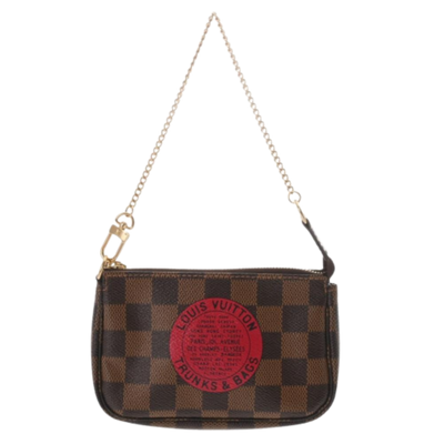 Pre-Owned Brown Canvas Louis Vuitton Shoulder Bags