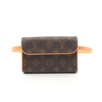 Thumbnail of Pre-Owned Brown Canvas Louis Vuitton Florentine Pochette - Image 1