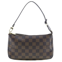 Thumbnail of Brown Canvas Louis Vuitton Pochette Accessoires - Image 1