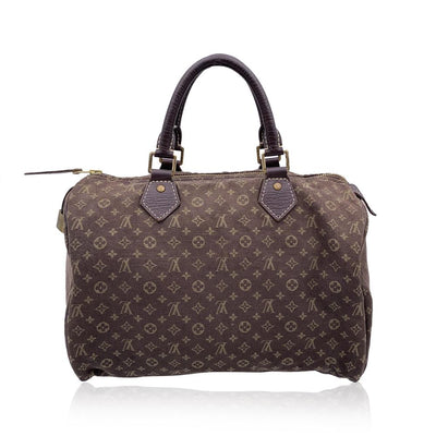 Vintage Brown Canvas Louis Vuitton Speedy