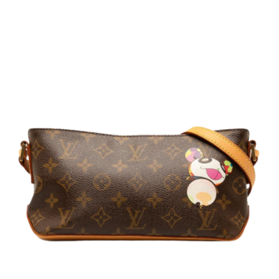 Pre-Owned Brown Canvas Louis Vuitton Shoulder Bags