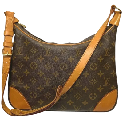 Brown Canvas Louis Vuitton Beaubourg