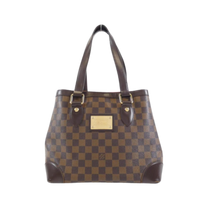 Thumbnail of Pre-Owned Brown Canvas Louis Vuitton Hampstead - Image 1