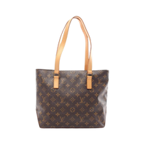 Thumbnail of Pre-Owned Brown Canvas Louis Vuitton Cabas - Image 1