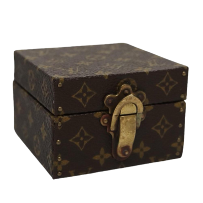 Vintage Brown Canvas Louis Vuitton Case
