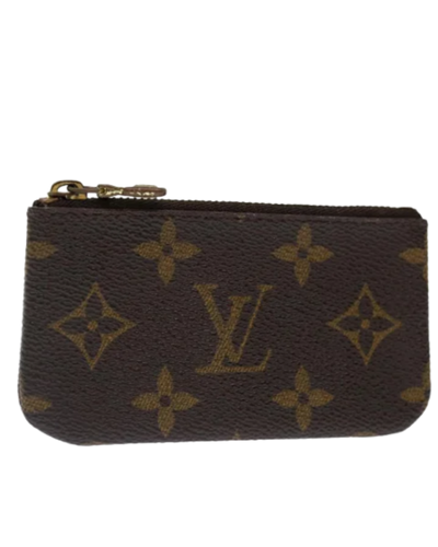 Brown Canvas Louis Vuitton Pochette Clés