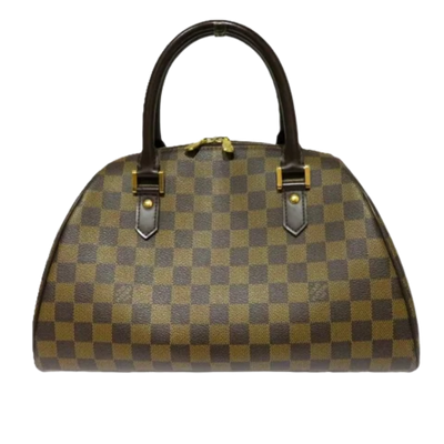 Vintage Brown Canvas Louis Vuitton Handbag