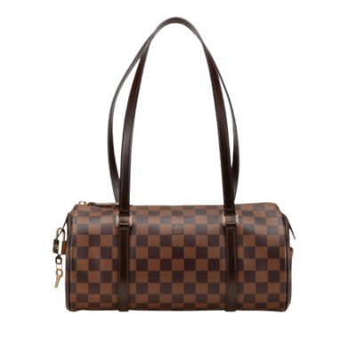 Pre-Owned Brown Canvas Louis Vuitton Papillon
