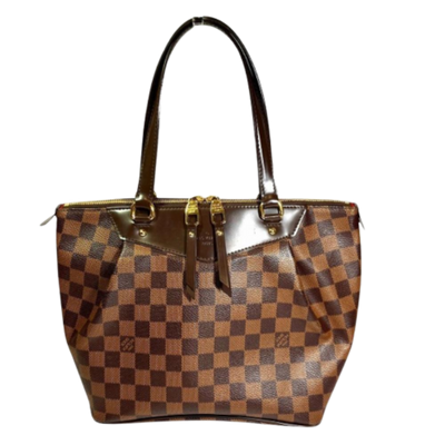 Vintage Brown Canvas Louis Vuitton Westminster