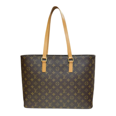 Vintage Brown Canvas Louis Vuitton Tote