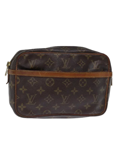 Brown Canvas Louis Vuitton Compiegne