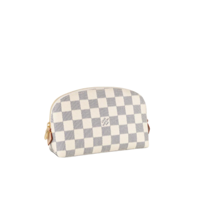 Pre-Owned Brown Canvas Louis Vuitton Pouch
