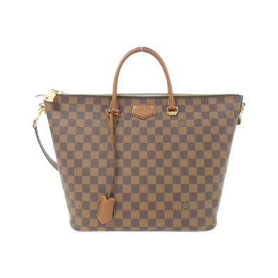 Pre-Owned Brown Canvas Louis Vuitton Tote