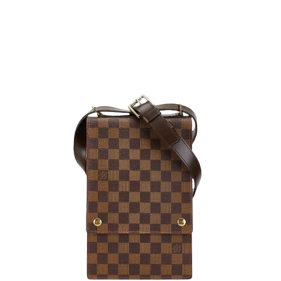 Brown Canvas Louis Vuitton Shoulder Bags
