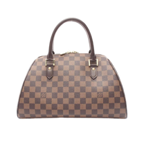 Thumbnail of Vintage Brown Canvas Louis Vuitton Handbag - Image 1