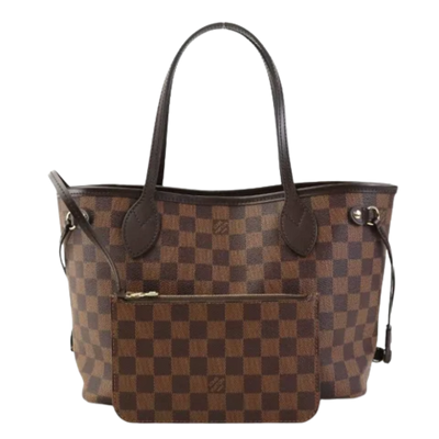 Pre-Owned Brown Canvas Louis Vuitton Neverfull