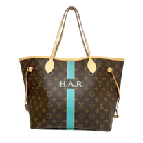 Thumbnail of Brown Canvas Louis Vuitton Neverfull - Image 1