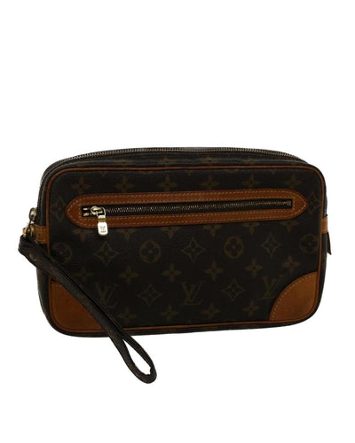Brown Canvas Louis Vuitton Marly Dragonne