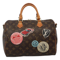 Thumbnail of Brown Canvas Louis Vuitton Speedy - Image 1