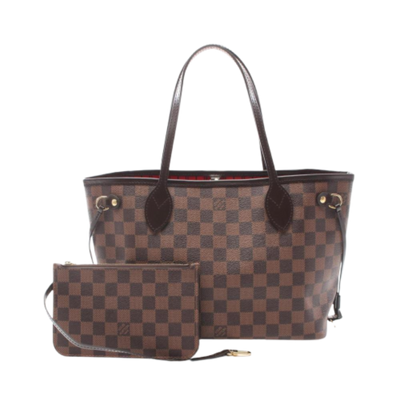 Vintage Brown Canvas Louis Vuitton Neverfull