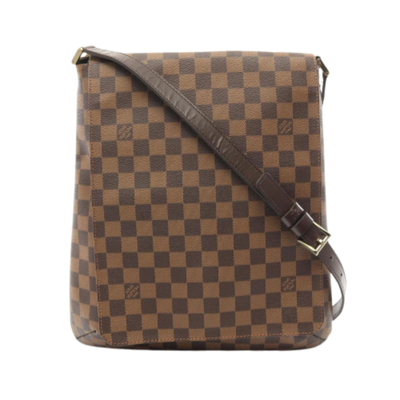 Pre-Owned Brown Canvas Louis Vuitton Musette Salsa