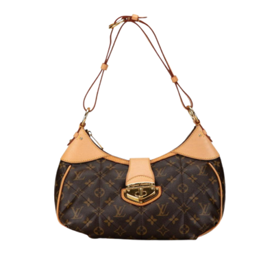 Pre-Owned Brown Canvas Louis Vuitton Shoulder Bags