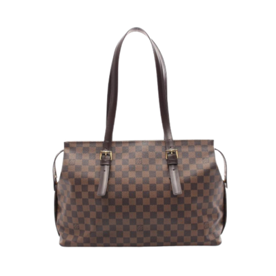 Brown Canvas Louis Vuitton Chelsea