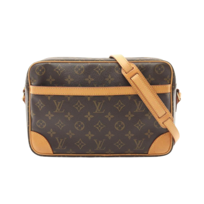 Pre-Owned Brown Canvas Louis Vuitton Trocadero