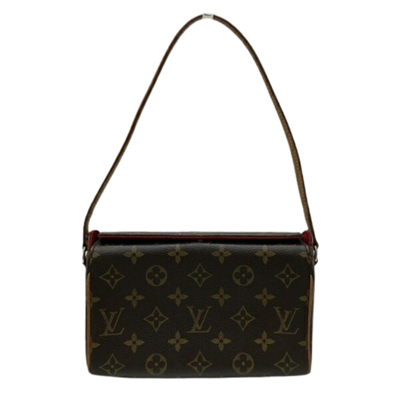 Brown Canvas Louis Vuitton Handbag