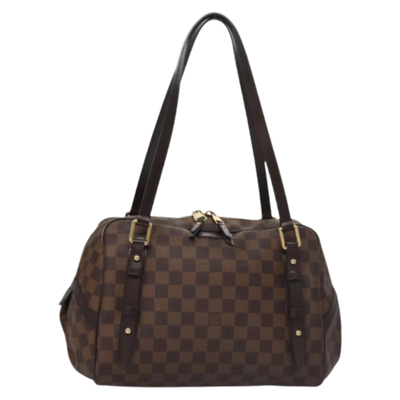 Pre-Owned Brown Canvas Louis Vuitton Rivington