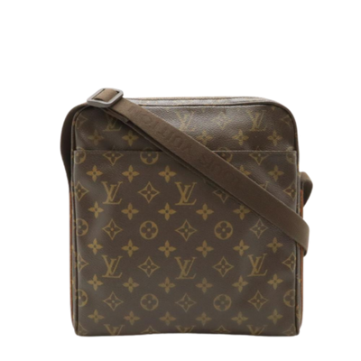 Brown Canvas Louis Vuitton Beaubourg