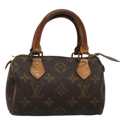 Pre-Owned Brown Canvas Louis Vuitton Speedy
