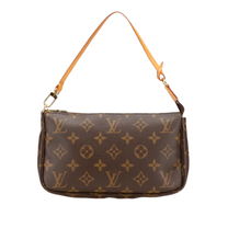 Thumbnail of Vintage Brown Canvas Louis Vuitton Pochette Accessoires - Image 1