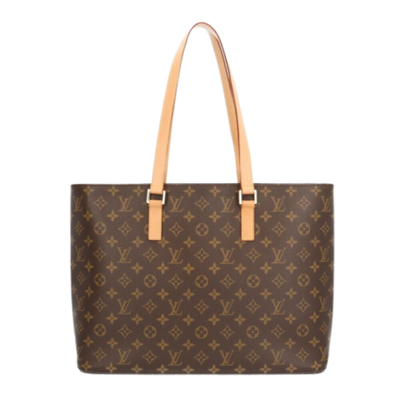 Pre-Owned Brown Canvas Louis Vuitton Luco
