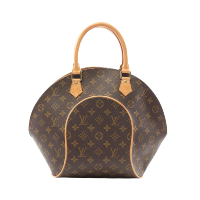 Pre-Owned Brown Canvas Louis Vuitton Ellipse