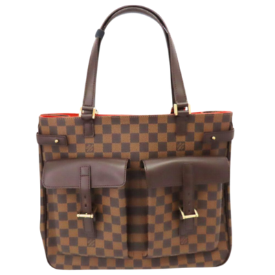 Pre-Owned Brown Canvas Louis Vuitton Tote
