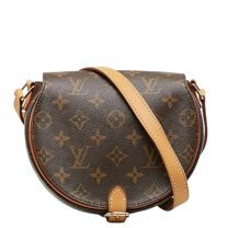 Thumbnail of Pre-Owned Brown Canvas Louis Vuitton Sac Tambourine - Image 1
