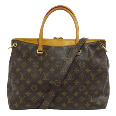 Brown Canvas Louis Vuitton Pallas