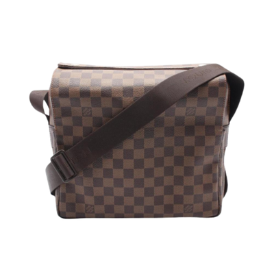Pre-Owned Brown Canvas Louis Vuitton Naviglio
