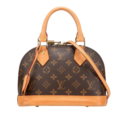 Brown Canvas Louis Vuitton Alma
