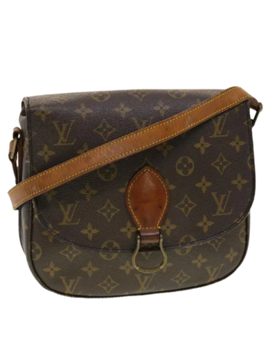 Pre-Owned Brown Canvas Louis Vuitton Shoulder Bags