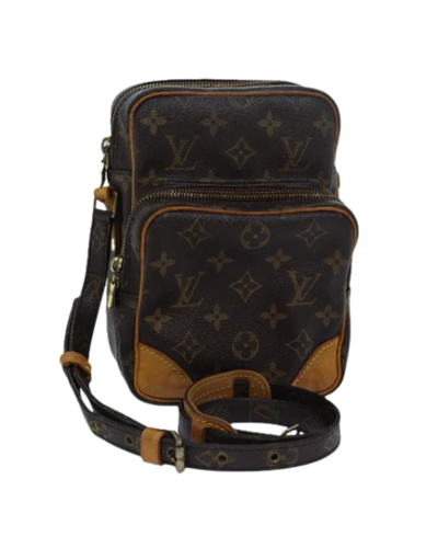 Brown Canvas Louis Vuitton Shoulder Bags