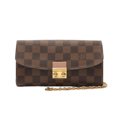 Brown Canvas Louis Vuitton Shoulder Bags