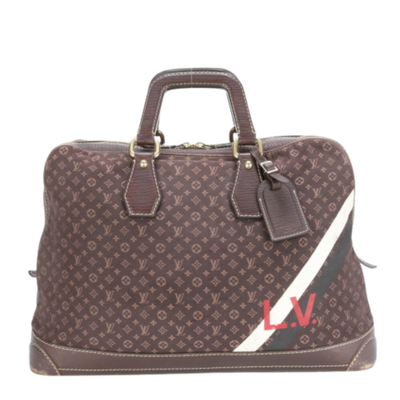 Brown Canvas Louis Vuitton Tote