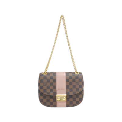 Pre-Owned Brown Canvas Louis Vuitton Shoulder Bags