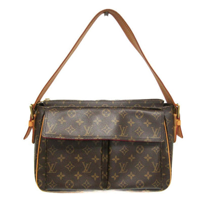 Brown Canvas Louis Vuitton Shoulder Bags