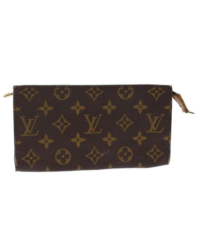 Brown Canvas Louis Vuitton Pochette Accessoires