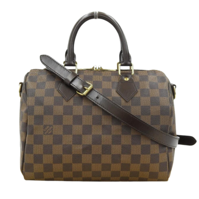 Vintage Brown Canvas Louis Vuitton Handbag