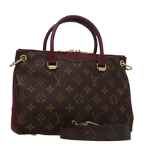 Thumbnail of Brown Canvas Louis Vuitton Handbag - Image 1