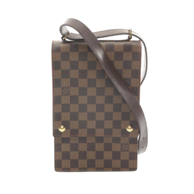 Vintage Brown Canvas Louis Vuitton Shoulder Bags